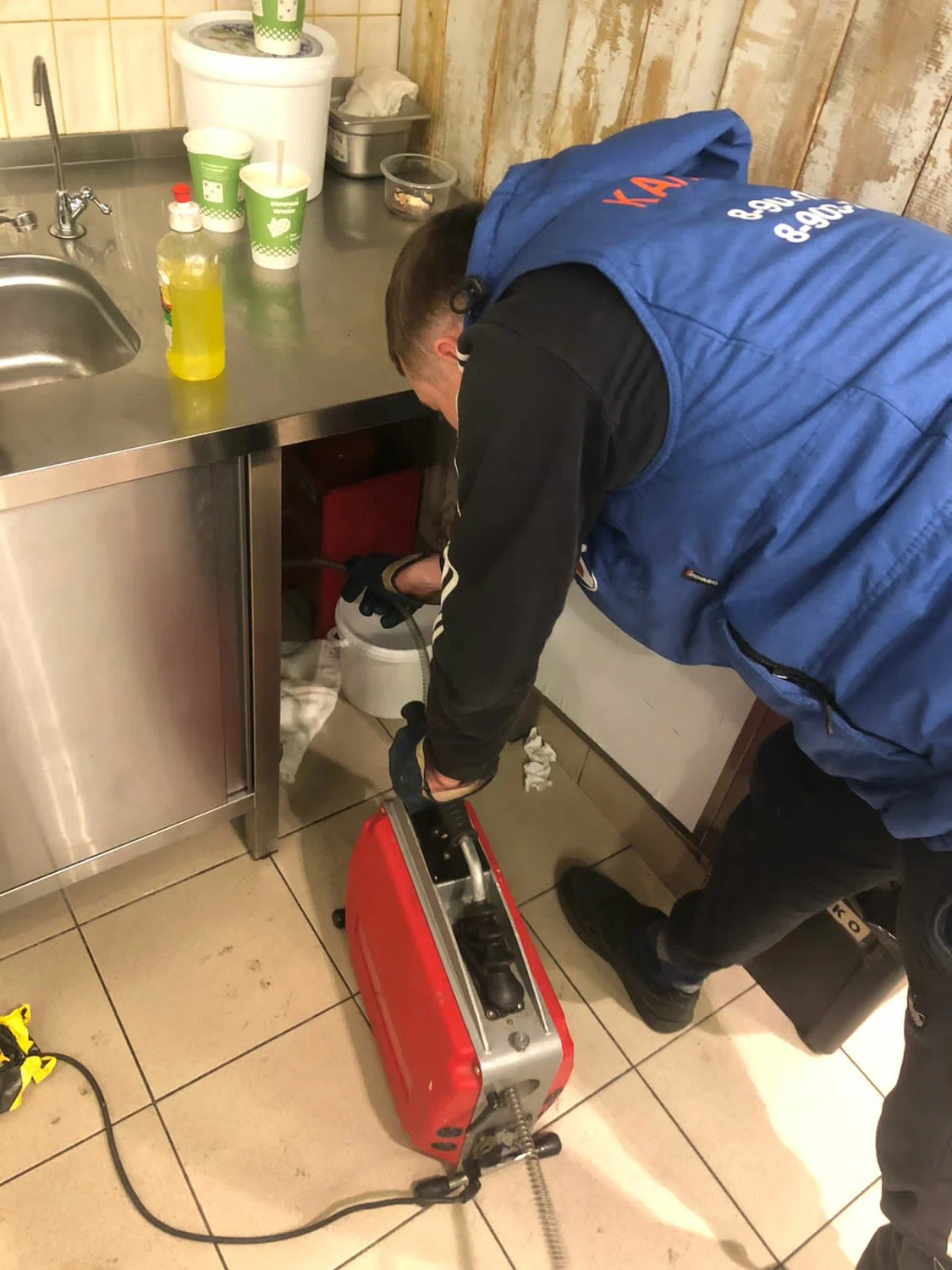 Lavabo gideri açma
